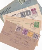 AM-Post/BRD - Beverungen 1946/1968 4 Belege