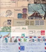 DR/All.Bes./BRD - Göttingen 1899/1991 14 Belege/Ganzsachen/Ansichtskarten