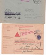DR/All.Bes./BRD - Hameln ex 1907/1978 11 Belege + 2 Notgeldscheine