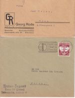 Preussen/DR/All.Bes./BRD - Hildesheim ca. 1835/1976 14 Belege