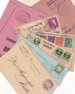 Bayern/DR/All.Bes./BRD - Lindenberg ex 1889/1981 8 interessante Belege