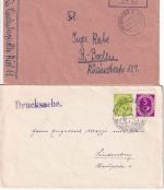 Bayern/DR/All.Bes./BRD - Lindenberg ex 1889/1981 8 interessante Belege