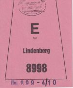 Bayern/DR/All.Bes./BRD - Lindenberg ex 1889/1981 8 interessante Belege