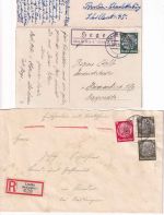 Bayern/DR/All.Bes./BRD - Lindau ex 1897/1973 38 Belege - interessantes Lot !!