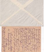 Bayern - Enzisweiler 1919/20 Ganzsachenkarte + Brief