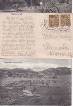 Bayern/DR/All.Bes./BRD - Oberstdorf ex 1892/1978 19 Belege/interessantes Lot !