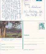 Bayern/DR/All.Bes./BRD - Oberstdorf ex 1892/1978 19 Belege/interessantes Lot !