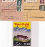 Bayern/DR/BRD - Sonthofen ex ca. 1870/1986 18 Belege/1 Briefstück