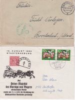 Bayern/DR/BRD - Sonthofen ex ca. 1870/1986 18 Belege/1 Briefstück