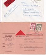 Bayern/DR/BRD - Sonthofen ex ca. 1870/1986 18 Belege/1 Briefstück