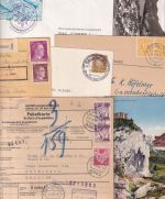 DR/All.Bes./BRD - Pfronten ex 1934/69 7 Belege - interessantes Lot