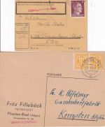 DR/All.Bes./BRD - Pfronten ex 1934/69 7 Belege - interessantes Lot
