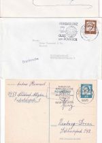 Bayern/DR/All.Bes./BRD - Kaufbeuren ex 1885/1997 interessantes Lot/31 Belege