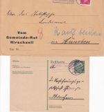 Bayern/DR/All.Bes./BRD - Kaufbeuren ex 1885/1997 interessantes Lot/31 Belege