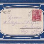 DR - 10 Pfg. Germnaia "Illustriertes Briefalbum" (Brief) Badenweiler 1905