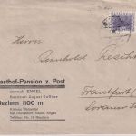 Österreich - 24g Landschaften/klein Brief Riezlern (Kleinwalsertal) - FFM 1934