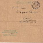 Postgebiet Ob.Ost - Feldpoststation Nr. 120 28.10.16 Briefvds. n. Leipzig