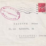 Frankreich Franchise Militaire Marke Brief Merignac (Luftwaffe) - Toulouse 1955