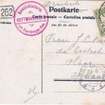 Bayern - 5 Pfg. Wappen Drucksachenkarte n. HOLLAND Leoni - Den Haag 1900