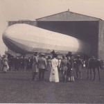 DR - Zeppelin Z1 Stapellauf Metz 1909 priv. Fotokarte (ungelaufen)