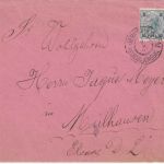 Öst. Post Levante - 5 H./10 Pa. Franz-Joseph Drucksachenbrief Jerusalem 1903