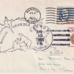 USA - Barrow Alaska 1965 (2 versch. Stempel) Brief n. FRANKREICH