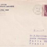 USA - USCGC Cape Romain Brief Ketchikan Alaska n. FRANKREICH 1966