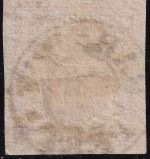 Österreich - 3 Kr. Wappen/1. Ausgabe Prachtstück K2 Triest Bahnhof 15/8