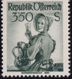 Österreich - 3,50 S. Trachten (Niederösterreich) postfrisch/MNH