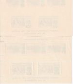 Dominik. Republik - Weltflüchtlingsjahr 1960 2 Blöcke gez.+geschn. postfr./MNH