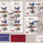 BRD - 7x60 Pfg. Umweltschutz Lupo-Eilbrief/FDC n ISRAEL ESST Bonn 12.2.1981