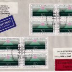 BRD - 8x50 Pfg. Ev. Kirchentag Lupo-Eilbrief/FDC n ISRAEL ESST Bonn 7.5.1981
