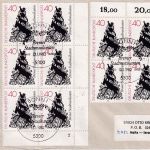 BRD - 10x40 Pfg Bremer Stadtmusikanten Lupo-Eilbrief/FDC n ISRAEL ESST 13.1.1982