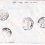 BRD - 3x80 Pfg. Burgen/Schlösser Einschreibebrief/FDC n. SPANIEN ESST 16.6.1982