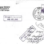 BRD - 120 Pfg. Burgen/Schlösser Brief/FDC n. SPANIEN ESST Bonn - Madrid 15.7.82