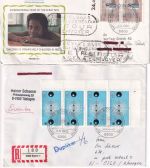BRD - Europa/Cept 1983 60+80 Pfg. Je MEF Auslandsbriefe/FDC 5.5.1983