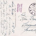DR - 6 Pfg. Heldengedenktag Karte Bad Kissingen - Stuttgart 2.4.35