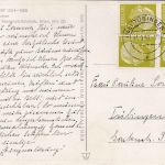 BRD - 4x2 Pfg. Heuss I Ortskarte Tübingen 31.3.57