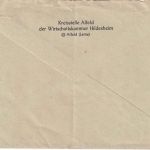 All.Bes. - alfeld 13.9.45 Ra1 Gebühr bezahlt + Postamt-Siegel Brief n. Gronau