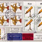 BRD - Jugend/Optik Satz u.a. 3x Lupo-Eilbrief n. ISRAEL Tübingen -Haifa 1981