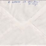 BRD - 60 Pfg. 200. Geb. Haass 4er-Bl./Bogenecke/Formnummer Eil-R-Brief/FDC 1980