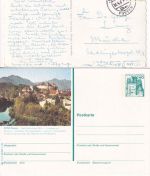 Bayern/DR/All.Bes./BRD - Füssen 11 Heimatbelege ex 1869/1978