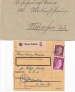 DR/All.Bes./BRD - Weizern-Hopferau 4 Heimatbelege ex 1933/65