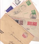 DR/All.Bes./BRD - Schwangau/Hohenschwangau 5 Heimatbelege ex 1932/77