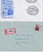 Bayern/DR/All.Bes./BRD - Memmingen 30 Heimatbelege ex ca. 1876/1994