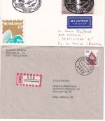 Bayern/DR/BRD - Klosterlechfeld/Lager Lechfeld 9 Heimatbelege ex 1890/1992