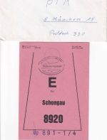 Bayern/DR/All.Bes./BRD - Schongau 20 Heimatbelege ex 1892/1996 interessantes Lot