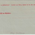 DR-Infla - 40 Pfg. By-Abschied/DR Ganzsachenkartenbrief K1 Wollmetshofen 6.9.20