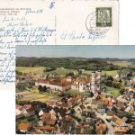 BRD - Ottobeuren ü. Memmingen 6.6.62 teilapt. Tagesstempel Karte n. Kempten