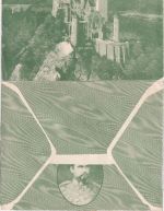 Bayern - 2x5 Pfg. Wappen Brief (innen Neuschwanstein-Illustration) 1908